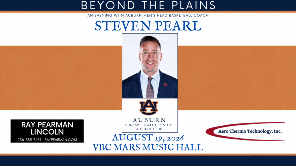 Auburn Alumni Event Graphic