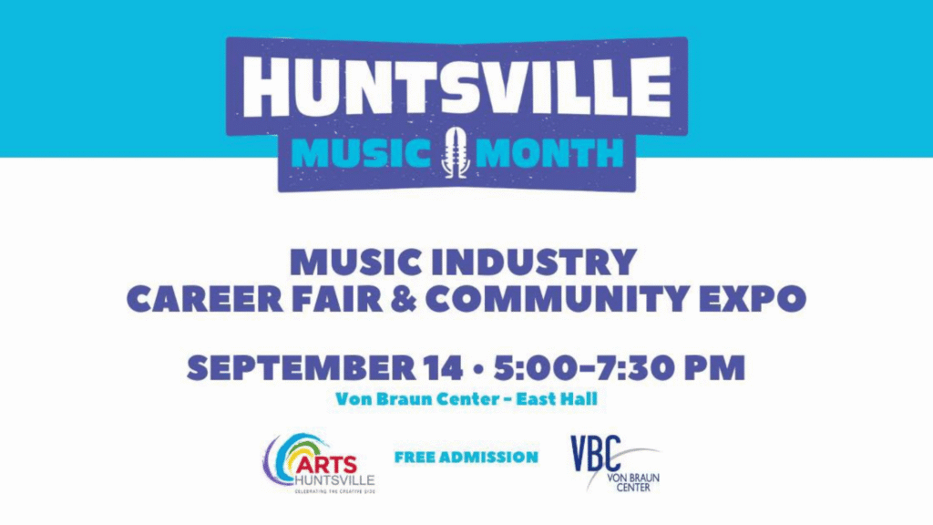Event Graphic for Music Industry Career Fair