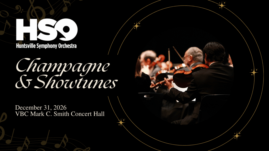 Event Graphic for Champagne and Showtunes