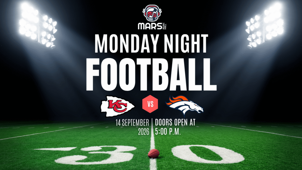 Event Graphic for Monday Night Football