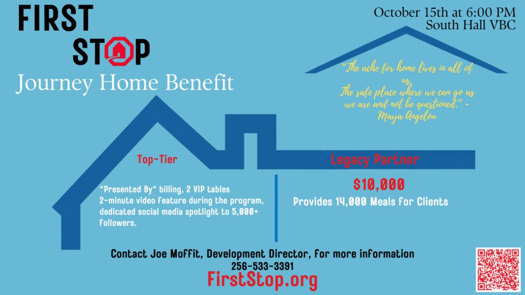 Event Graphic for Journey Home Benefit