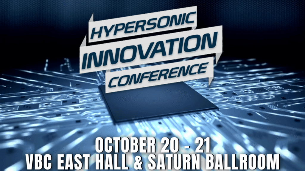 Event Graphic for Hypersonic Innovation Conference