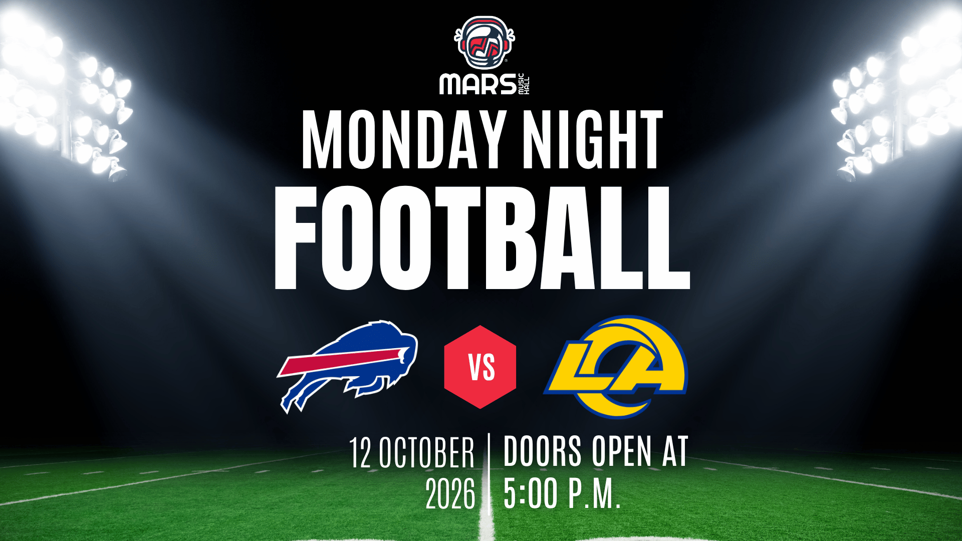 Monday Night Football - Von Braun Center